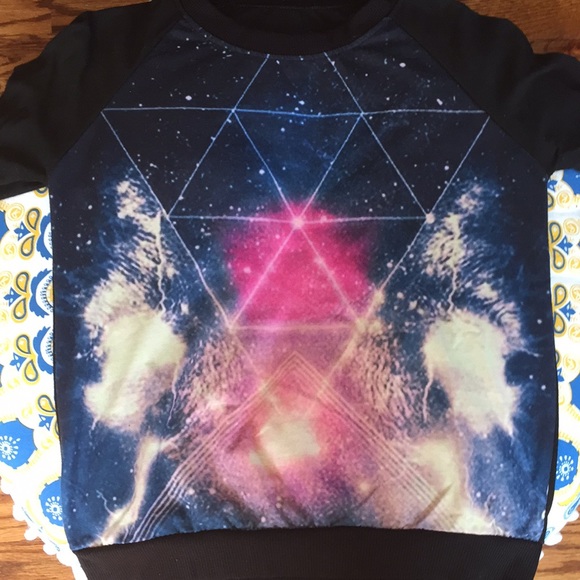 Geometric printed sweater - Picture 4 of 4